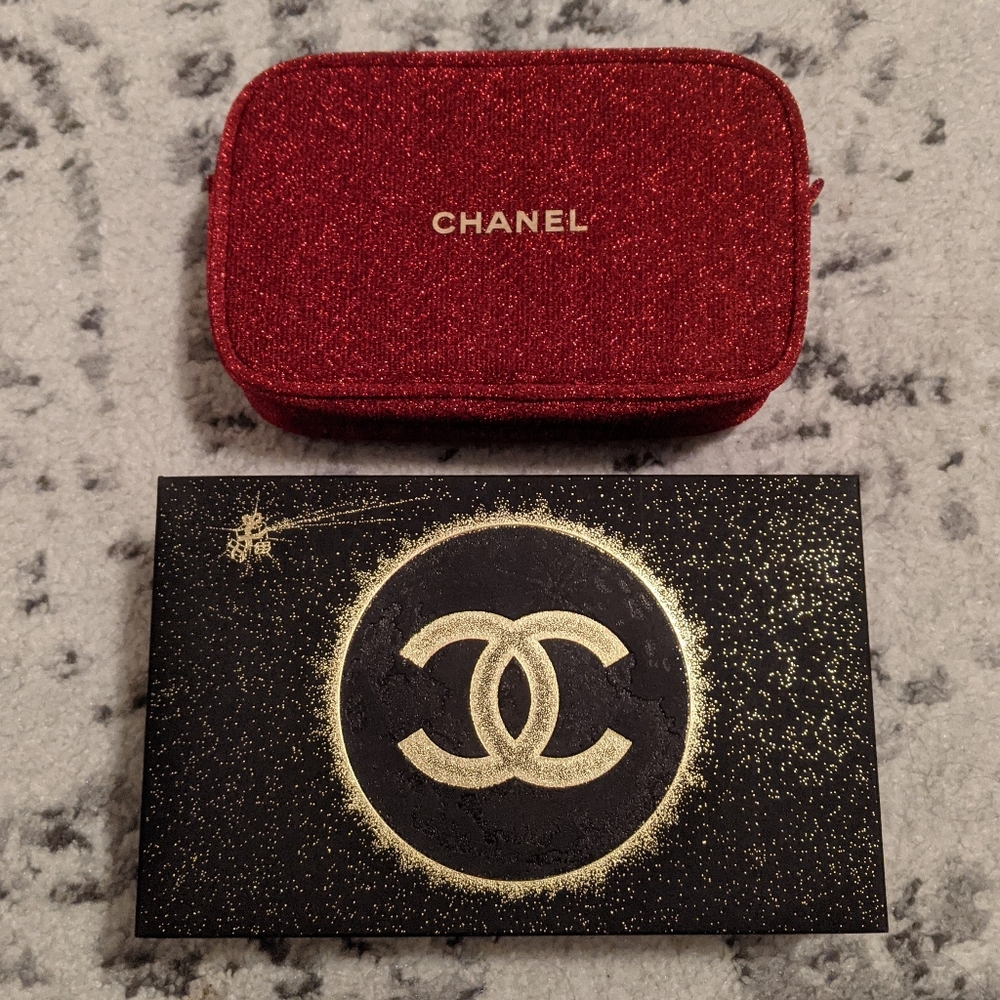 Chanel Cosmetic Pouch from Lip Color Duo Set
